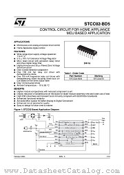 STCC02-BD5 datasheet pdf ST Microelectronics
