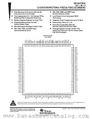 SN74ACT3632-20PQ datasheet pdf Texas Instruments