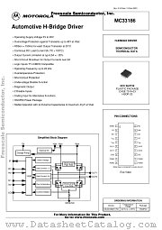 MC33186 datasheet pdf Freescale (Motorola)
