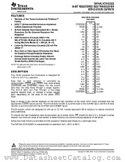 SN74ALVCH162525DL datasheet pdf Texas Instruments
