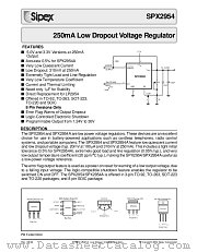 SPX2954AT-L-3.3/TR datasheet pdf Sipex Corporation