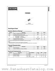 1N458A_T50R datasheet pdf Fairchild Semiconductor