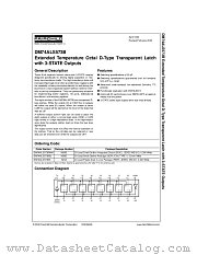DM74ALS573BN datasheet pdf Fairchild Semiconductor