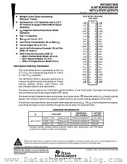 SN74AUC16240GQLR datasheet pdf Texas Instruments