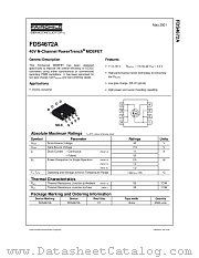 FDS4672A_NL datasheet pdf Fairchild Semiconductor