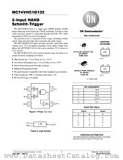 MC74VHC1G132DTT1 datasheet pdf ON Semiconductor
