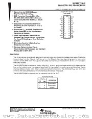 SN74BCT25642DWR datasheet pdf Texas Instruments