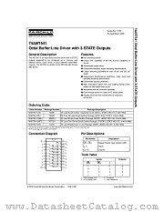 74ABT541CMSA datasheet pdf Fairchild Semiconductor