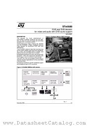 STE5588CVB datasheet pdf ST Microelectronics