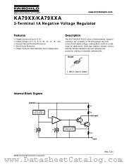 KA7915ATU datasheet pdf Fairchild Semiconductor