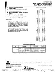 SN74CBTS16212DLR datasheet pdf Texas Instruments