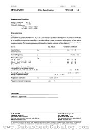 TFS140E datasheet pdf Vectron