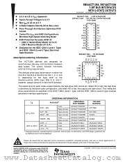 SN74ACT1284PW datasheet pdf Texas Instruments
