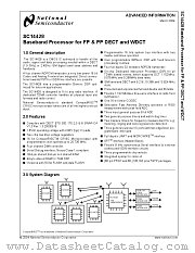 SC14428 datasheet pdf National Semiconductor