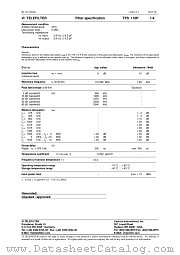 TFS110P datasheet pdf Vectron