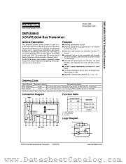 DM74AS640WMX datasheet pdf Fairchild Semiconductor
