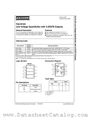 74LVX125MTC datasheet pdf Fairchild Semiconductor
