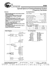 W164G datasheet pdf Cypress
