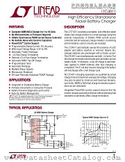 LTC4011 datasheet pdf Linear Technology