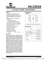 24LCS22AT-I/SN datasheet pdf Microchip