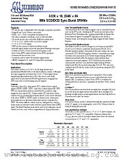 GS88236A datasheet pdf GSI Technology