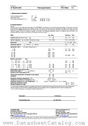 TFS70H22 datasheet pdf Vectron