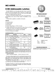 MC14099BFEL datasheet pdf ON Semiconductor