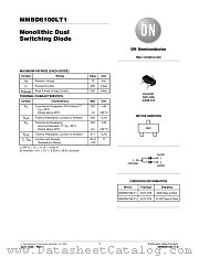 MMBD6100LT3 datasheet pdf ON Semiconductor