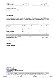 TFS869 datasheet pdf Vectron