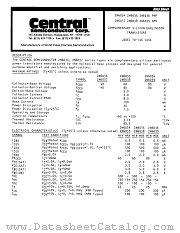 2N6034 datasheet pdf Central Semiconductor