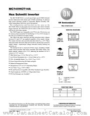 MC74VHCT14AM datasheet pdf ON Semiconductor