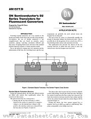 MJE18004D2 datasheet pdf ON Semiconductor