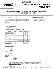 2SA1720 datasheet pdf NEC