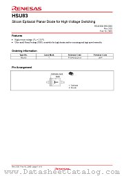 HSU83 datasheet pdf Renesas