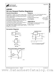 LM1084IS-12 datasheet pdf National Semiconductor