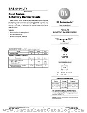BAS70-04LT1 datasheet pdf ON Semiconductor