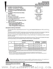 SN74AUC2G07YEPR datasheet pdf Texas Instruments