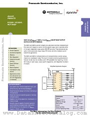 MC33291 datasheet pdf Freescale (Motorola)