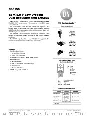 CS8156 datasheet pdf ON Semiconductor