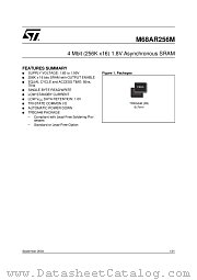 M68AR256ML70ZB6E datasheet pdf ST Microelectronics
