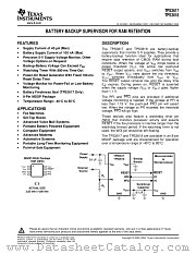 TPS3618-50DGKR datasheet pdf Texas Instruments