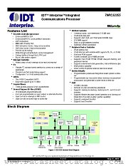 IDT79RC32K438-266BBI datasheet pdf IDT