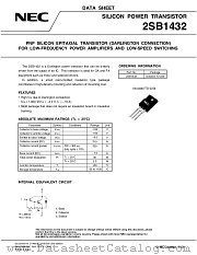 2SB1432 datasheet pdf NEC