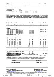 TFS173A datasheet pdf Vectron