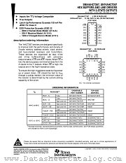 SN74AHCT367NSR datasheet pdf Texas Instruments