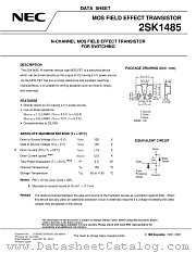 2SK1485-T1 datasheet pdf NEC