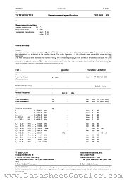TFS868 datasheet pdf Vectron