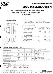 2SC1653-T2B datasheet pdf NEC