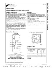 5962-7802005VFA datasheet pdf National Semiconductor