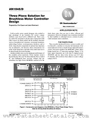 MC33039D datasheet pdf ON Semiconductor